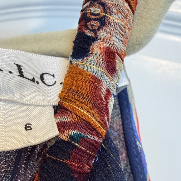 A.L.C. Multicolor High Low Dress - Picture 5 of 7